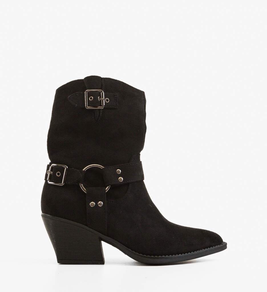 Botine Dama Edwin Negre | Eleganță și Stil - imagine 4