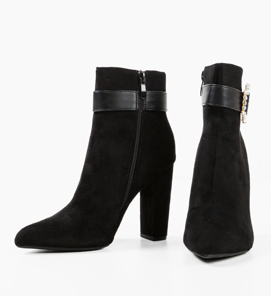 Botine Dama Hayn Negre - Stil și Confort - imagine 5