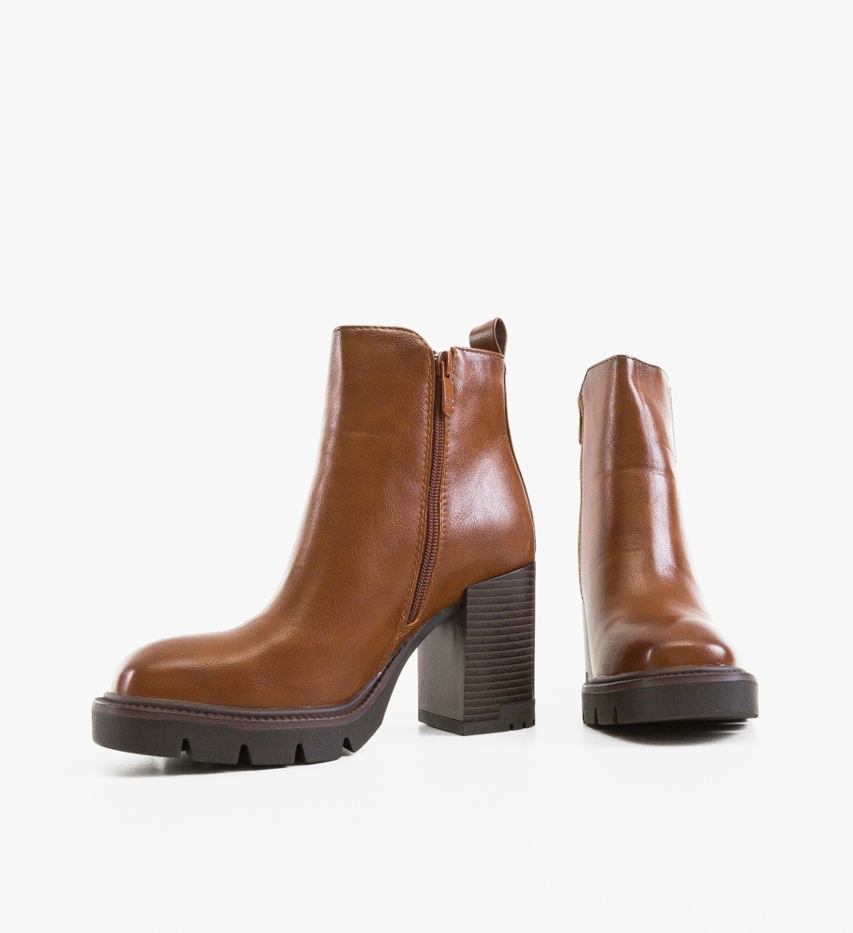 Botine Dama Lowri Camel - Eleganță și Confort - imagine 3