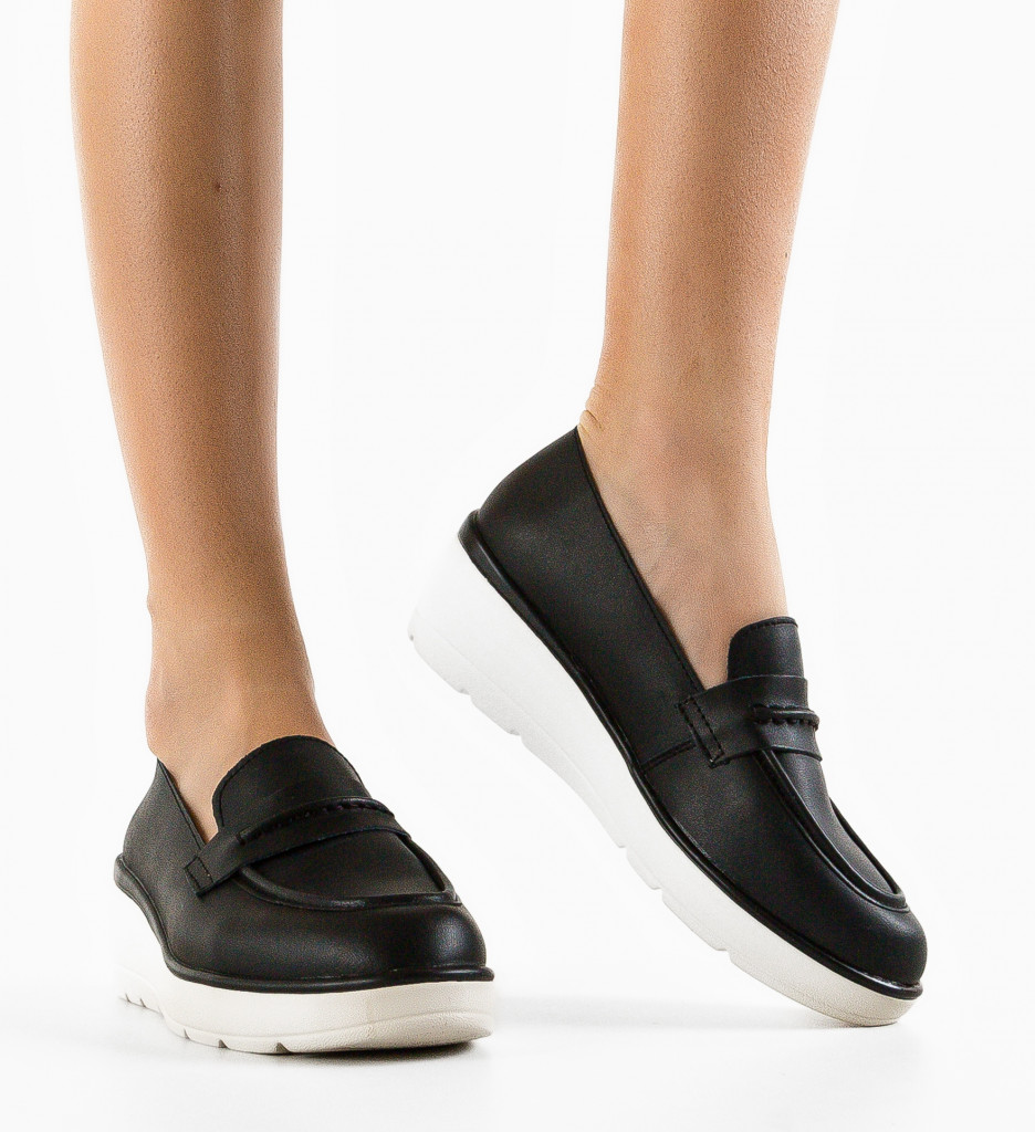 Pantofi Teyana Negri - Confort și Stil Casual - imagine 2