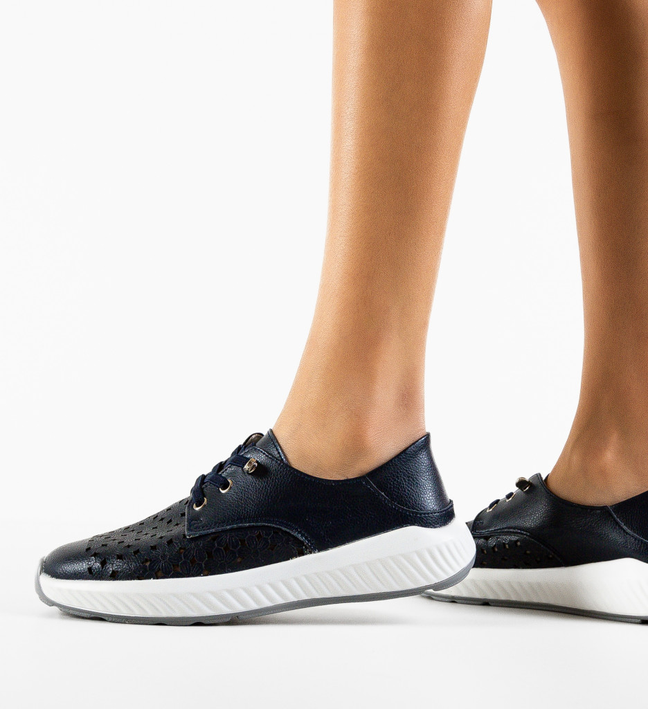 Pantofi Casual Radian Bleumarin - Confort și Stil