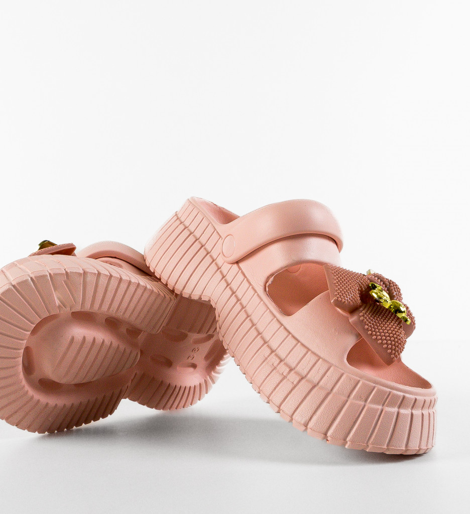 Papuci Dama Beutel Roz - Confort Superior - imagine 6