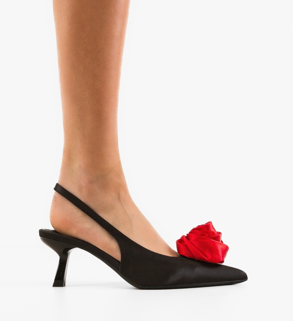 Pantofi Dama Ava Negri cu Toc | Eleganți și Comodi - imagine 8