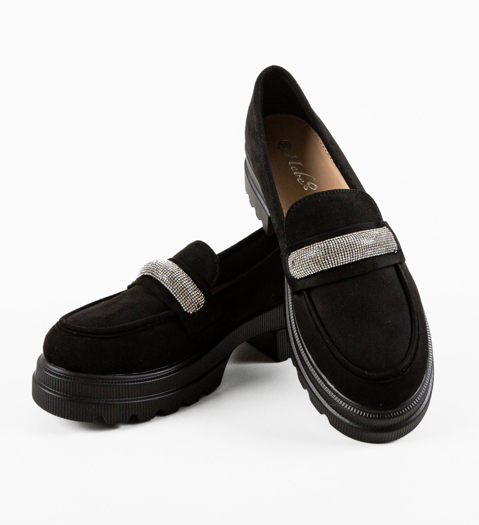 Pantofi Casual Lelan Negri | Confort Zilnic - imagine 9