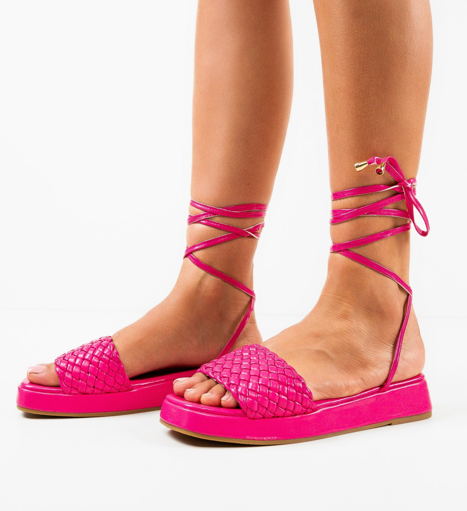 Sandale Cornelio Fuchsia - Eleganță și Stil pentru Vară - imagine 2