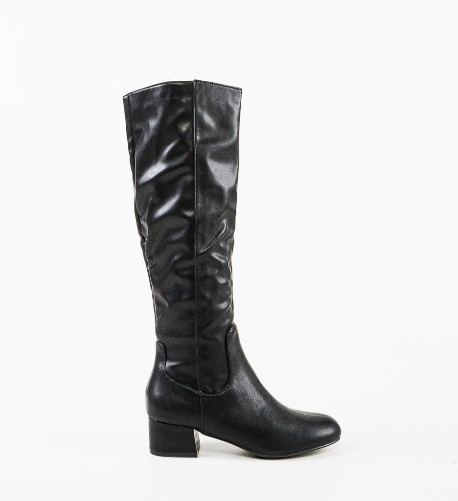 Cizme Dama Bean Negre | Stil Versatil - imagine 7