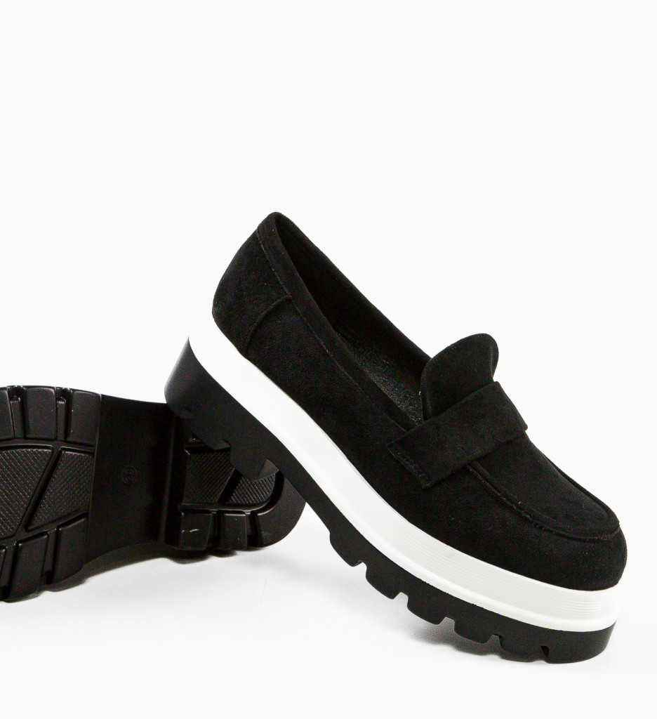 Pantofi Casual Dama Hilaria Negri - Confort și Stil - imagine 8