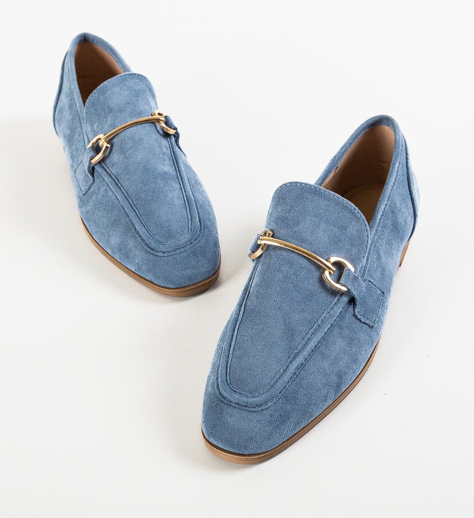 Pantofi Casual Dama Jenet Albastri - Confort și Stil - imagine 11