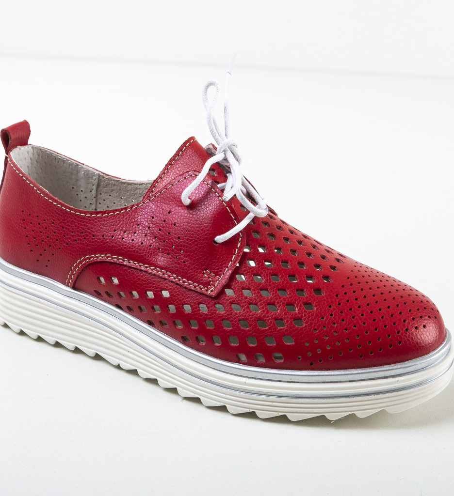 Pantofi Casual Rosii - Confort si Stil - imagine 6