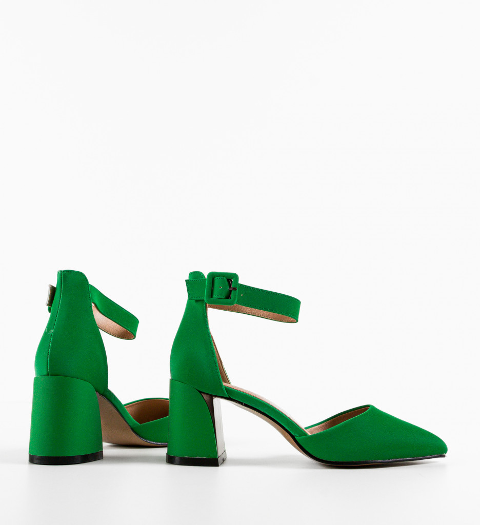 Pantofi Dama Vandre Verzi | Stil Unic - imagine 6