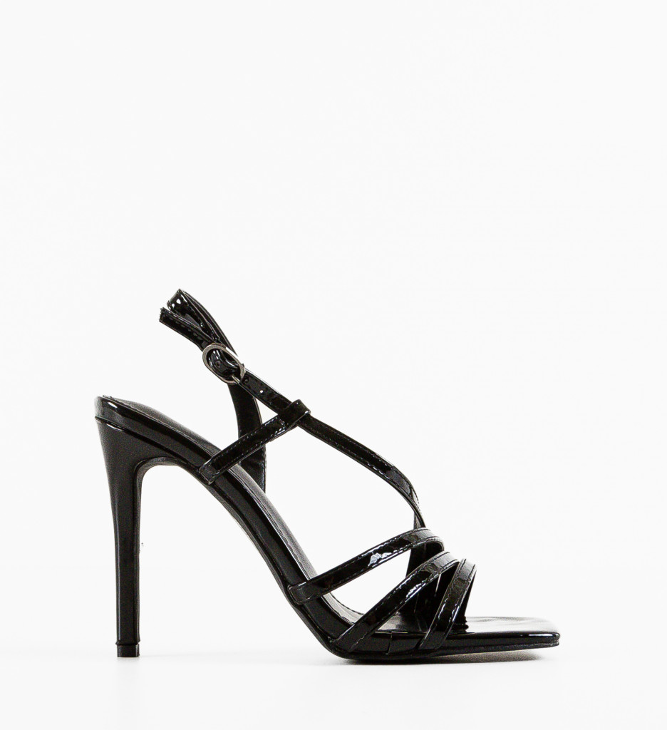 Sandale Ragna Negre | Eleganță și Stil - imagine 3