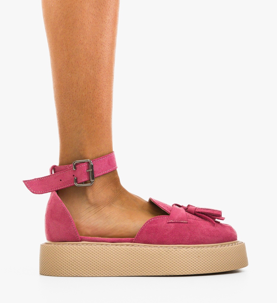 Pantofi Casual Kastor Fuchsia 2 - Confort & Stil - imagine 2