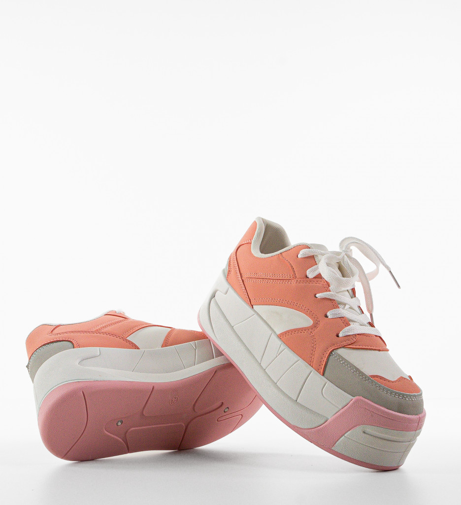 Sneakers Dama Wofe Roz - Confort și Stil - imagine 5