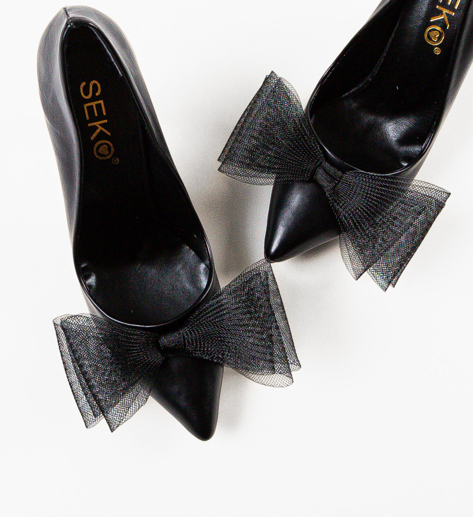 Pantofi Tartarus Negri - Eleganță și Stil - imagine 3