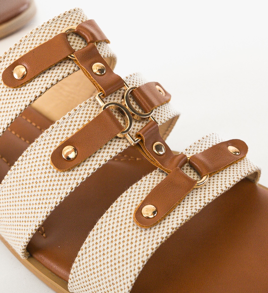 Papuci Dama Camel - Confort si Eleganta - imagine 8