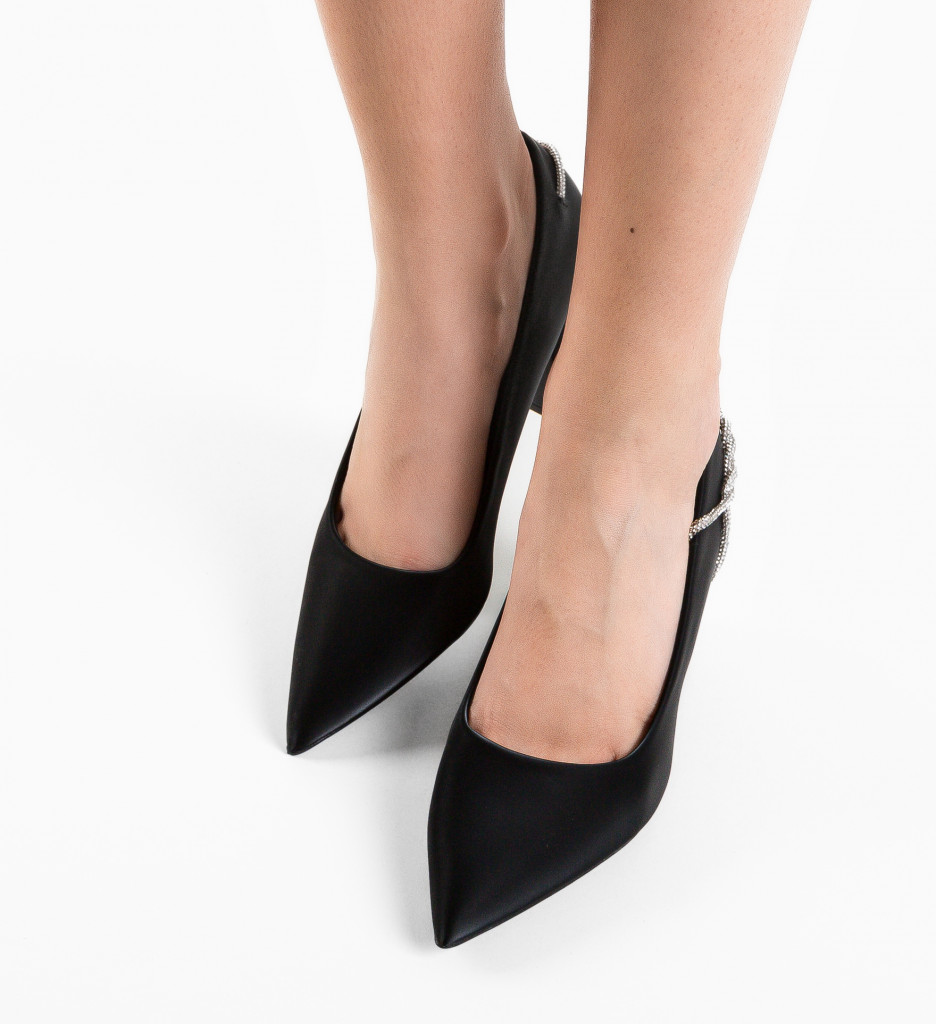 Pantofi dama Wick Negri - Eleganță și Stil - imagine 2
