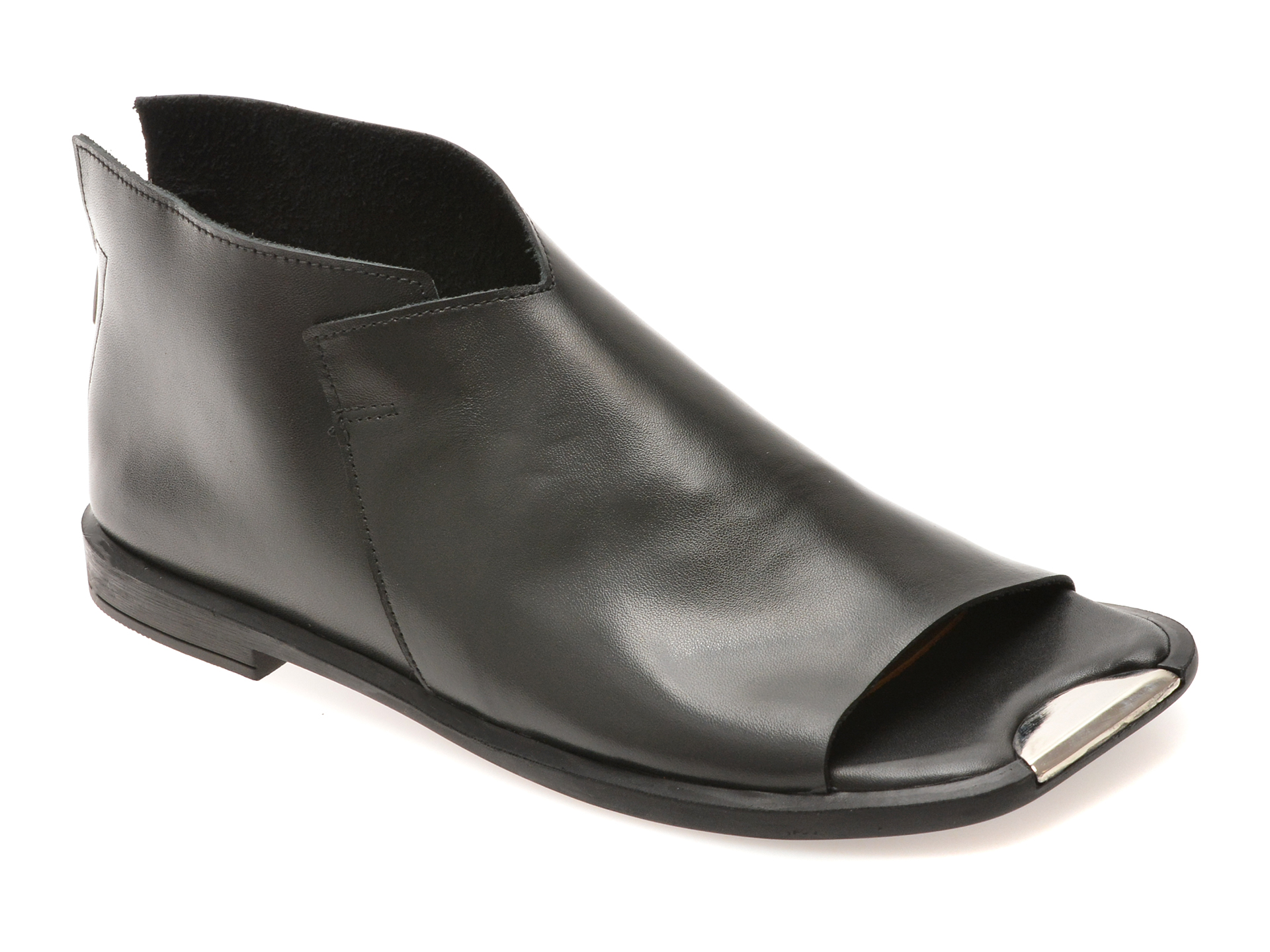 Pantofi GRYXX negri din piele naturală