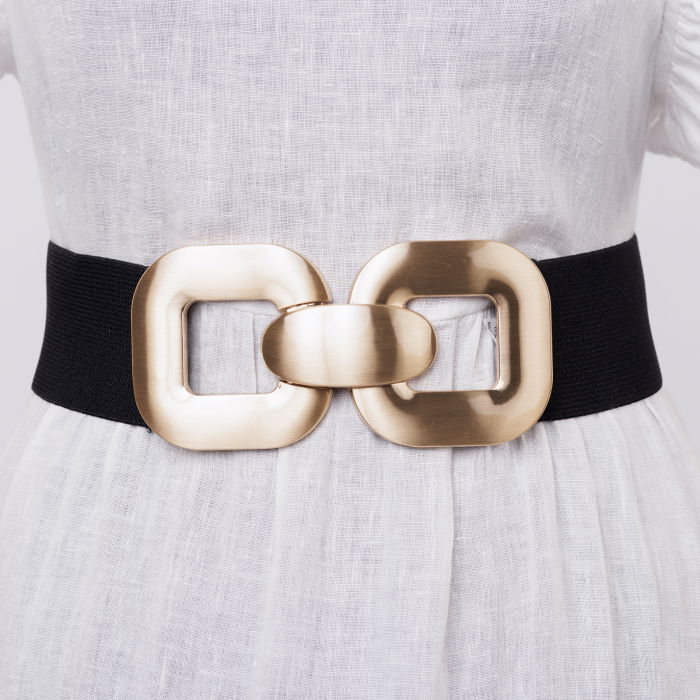 Curea Elastica Neagră Shopika | Design Elegant