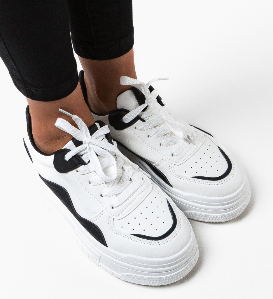 Sneakers Dama Conor Albi 3 - Confort si Stil - imagine 4