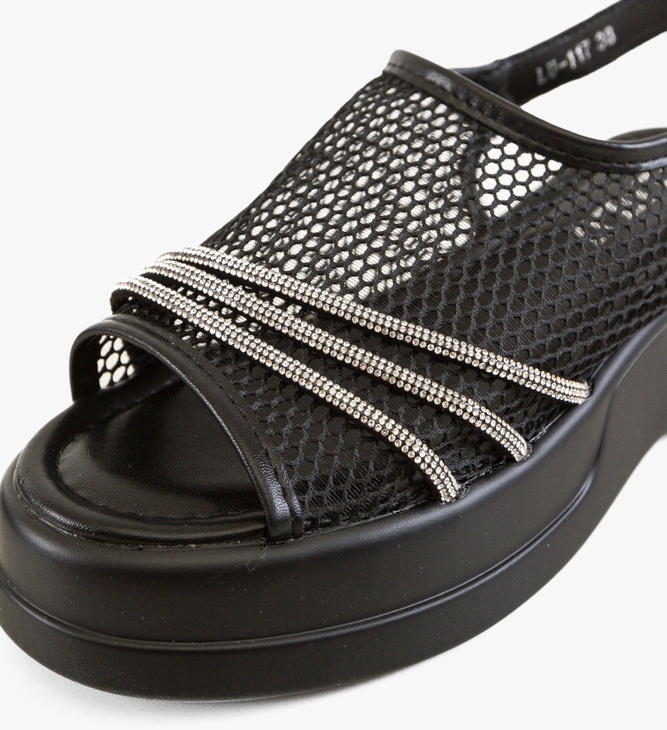 Sandale Dama Paze Negre - Eleganță și Confort - imagine 6