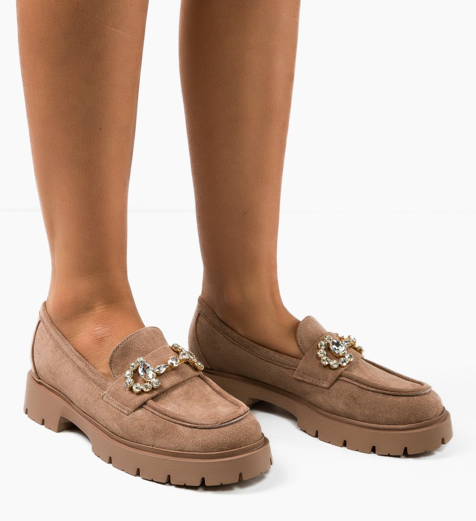 Pantofi Casual Shania Khaki | Confort și Stil - imagine 7