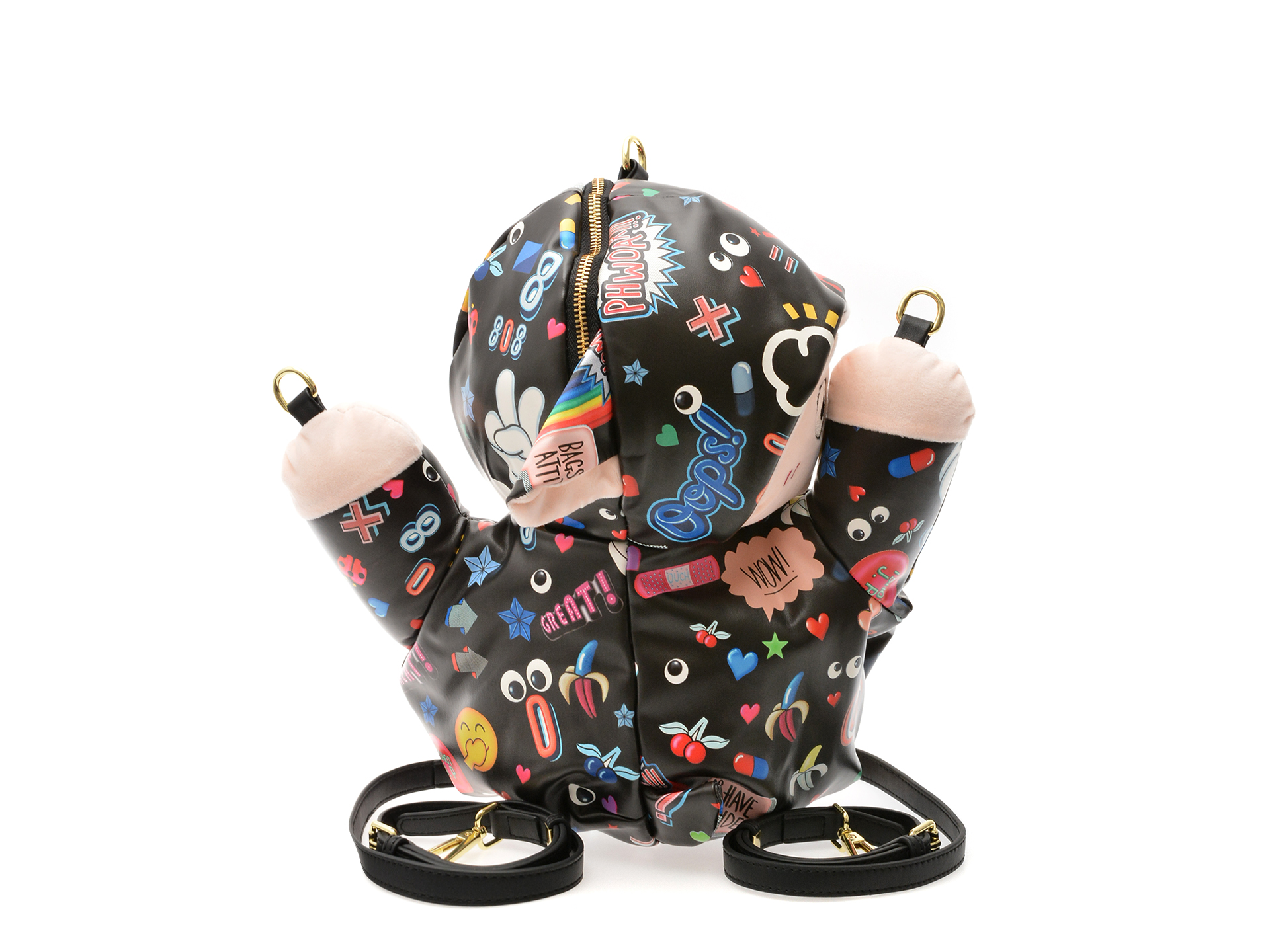 Rucsac GRYXX negru din piele ecologică