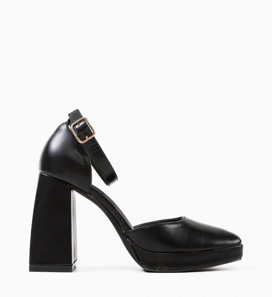 Pantofi Flynn Negri | Eleganță și Stil - imagine 7