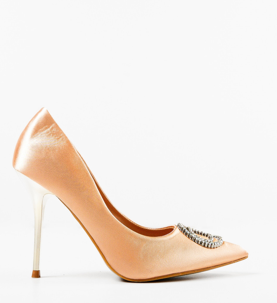 Pantofi Plipa Roz | Toc Stabil și Eleganță - imagine 4