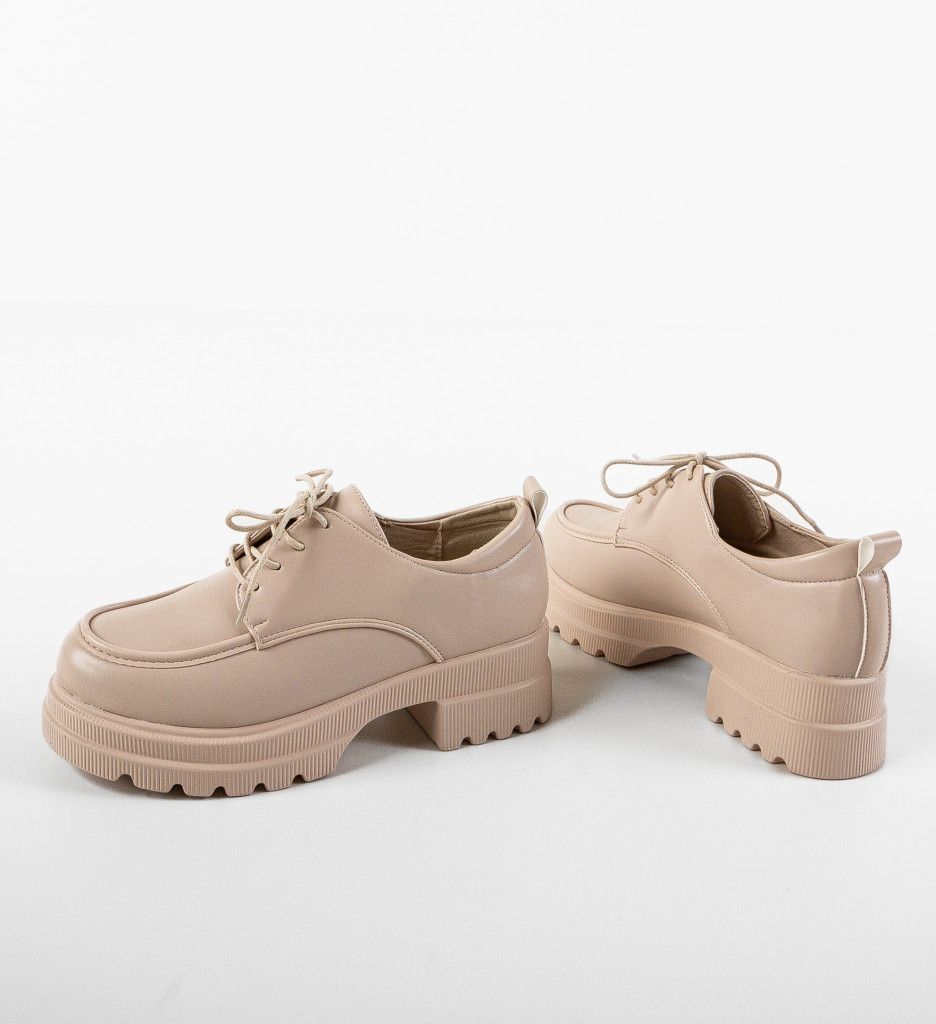 Pantofi Casual Welc Bej - Confort și Stil - imagine 6