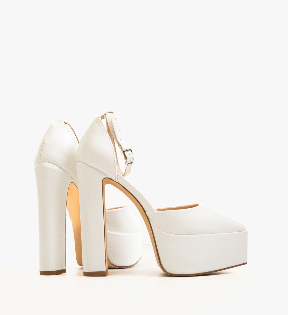 Pantofi Marianne Albi Eleganți - Stil și Confort