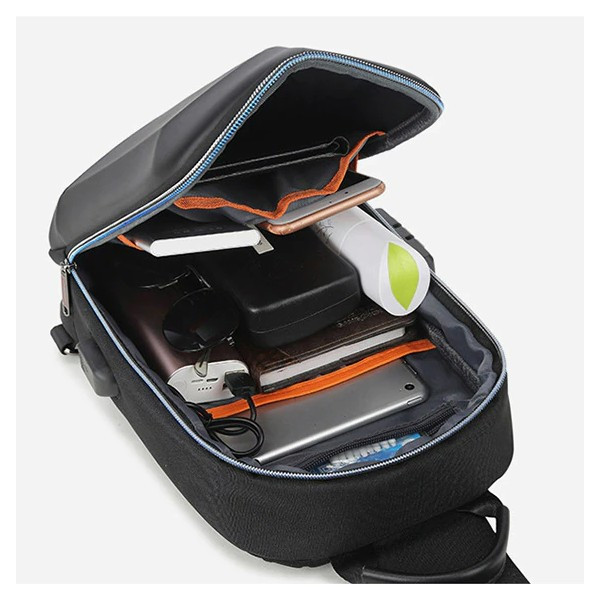 Rucsac Barbati Aliencross GT1471 Antifurt USB - imagine 3