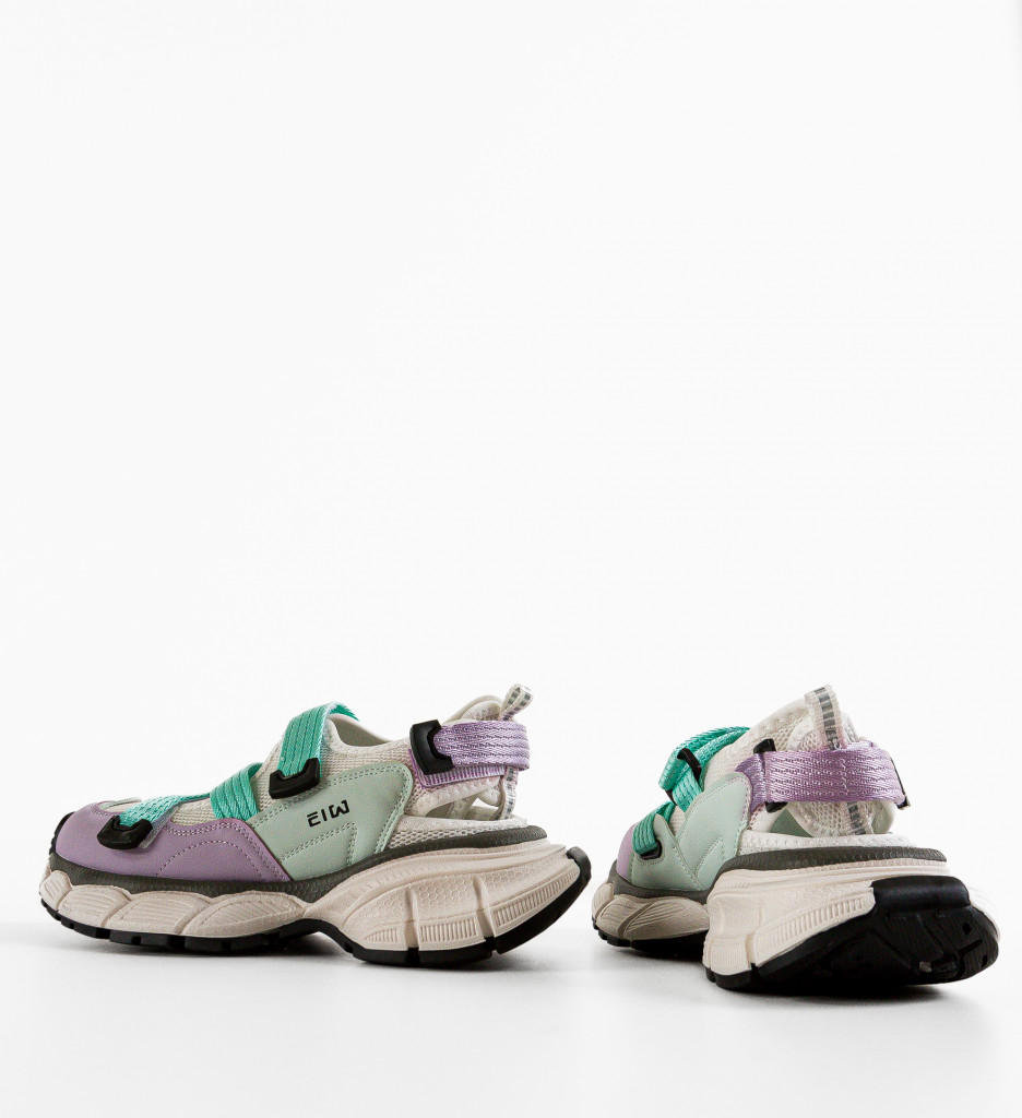 Sneakers Dama Ewiu Albastri | Confort și Stil - imagine 6