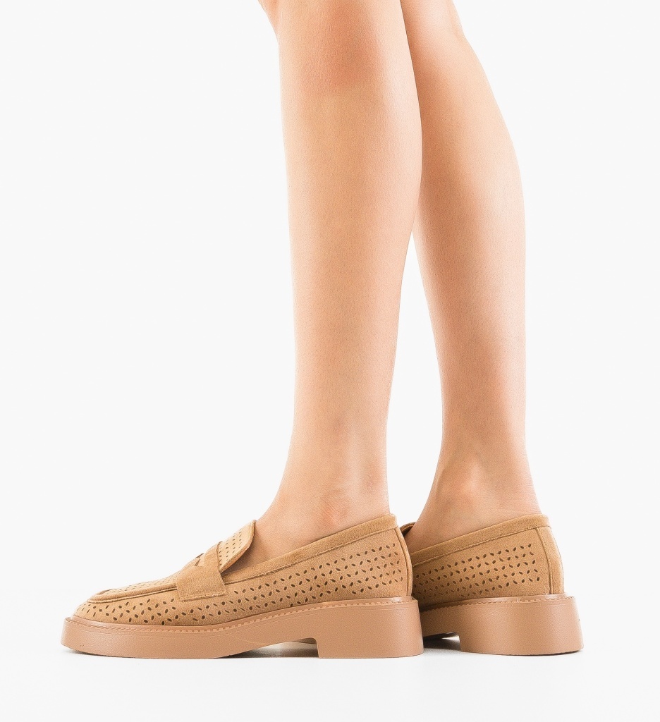 Pantofi Casual Rehid Khaki - Confort și Stil - imagine 2