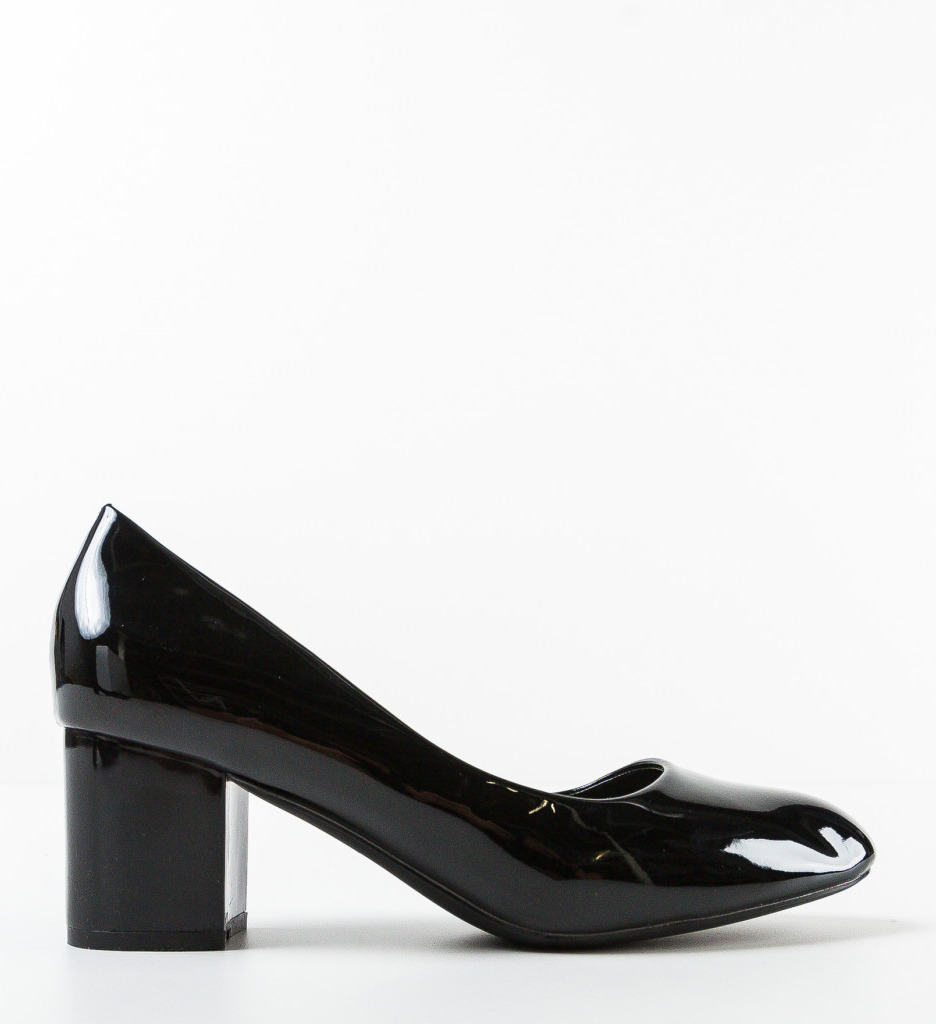 Pantofi Dama Emrys Negri cu Toc Eleganți - imagine 4