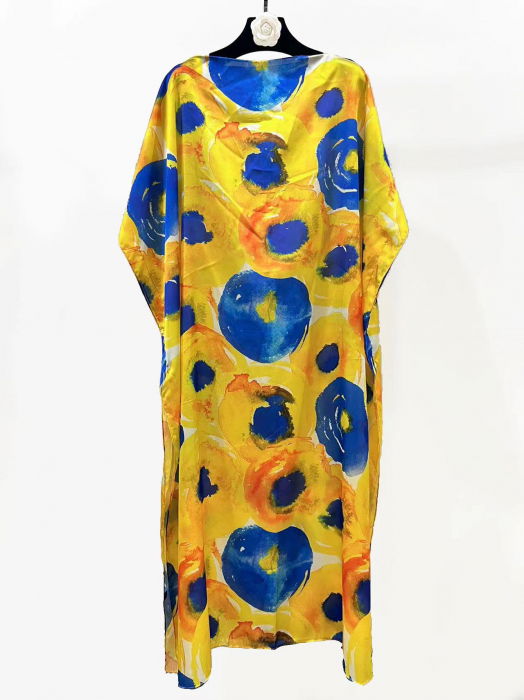 Rochie Poncho Plajă din Mătase | Shopika