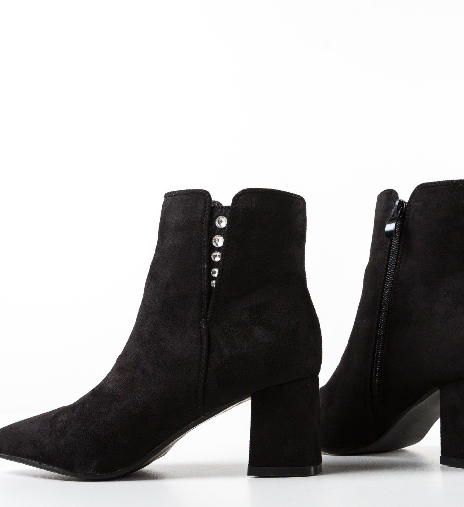 Botine Dama Rezaq Negre | Eleganță și Stil - imagine 9