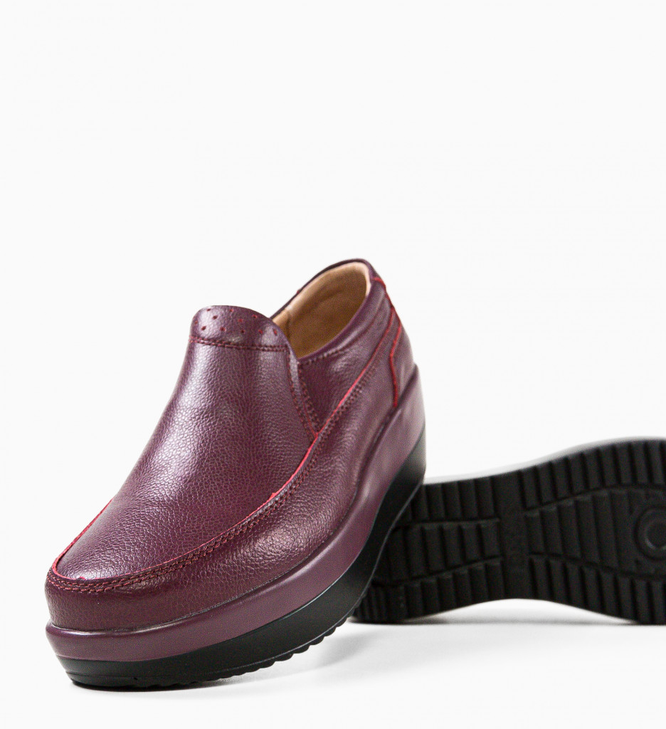 Pantofi Casual Freeman Grena | Stil și Confort - imagine 6