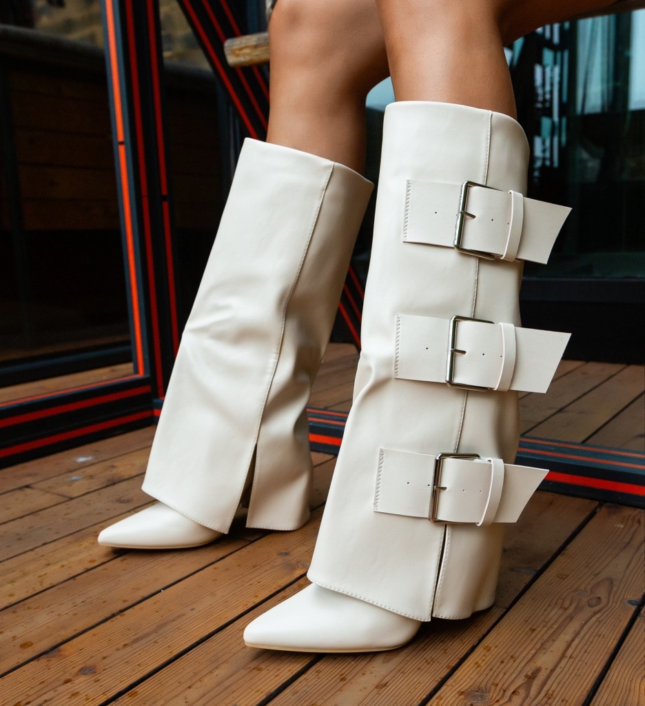 Cizme Adolin Bej - Eleganță și Confort - imagine 4