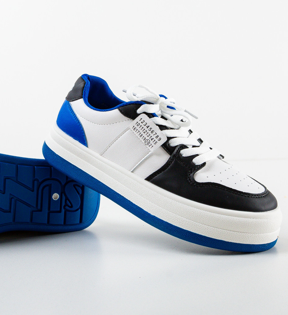 Pantofi Sport Kimberly Albastri - Confort & Stil - imagine 6