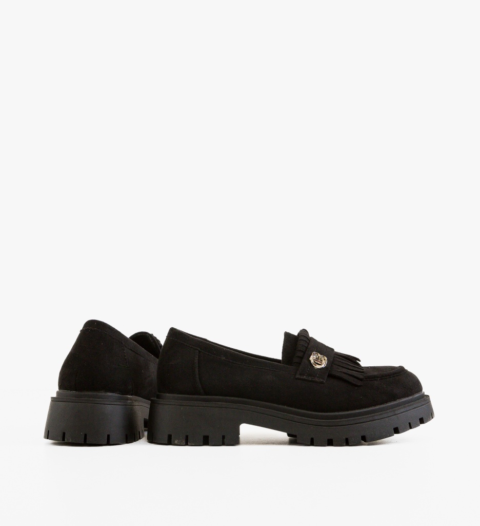 Pantofi Casual Dama Obyne Negri | Confort & Stil - imagine 5
