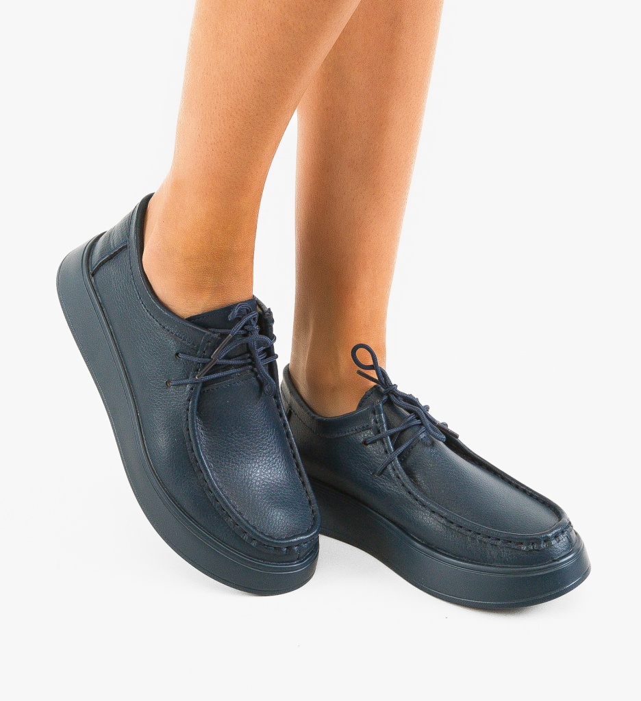 Pantofi Casual Haney Bleumarin - Confort și Stil - imagine 3