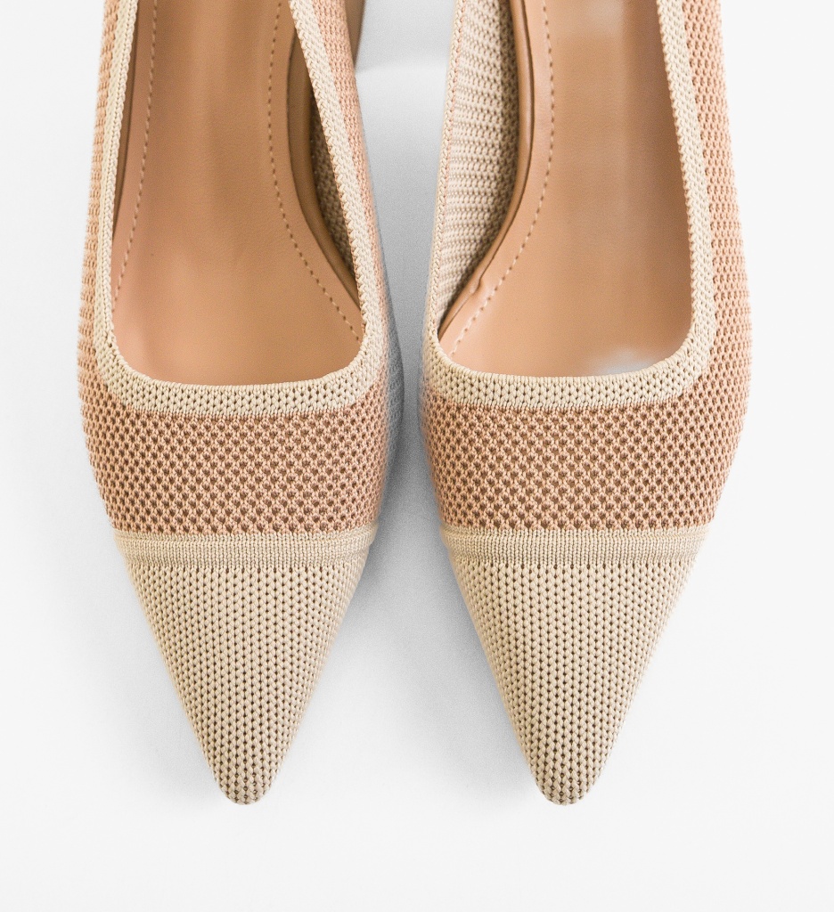 Pantofi Rollins Nude | Eleganță și Confort - imagine 7