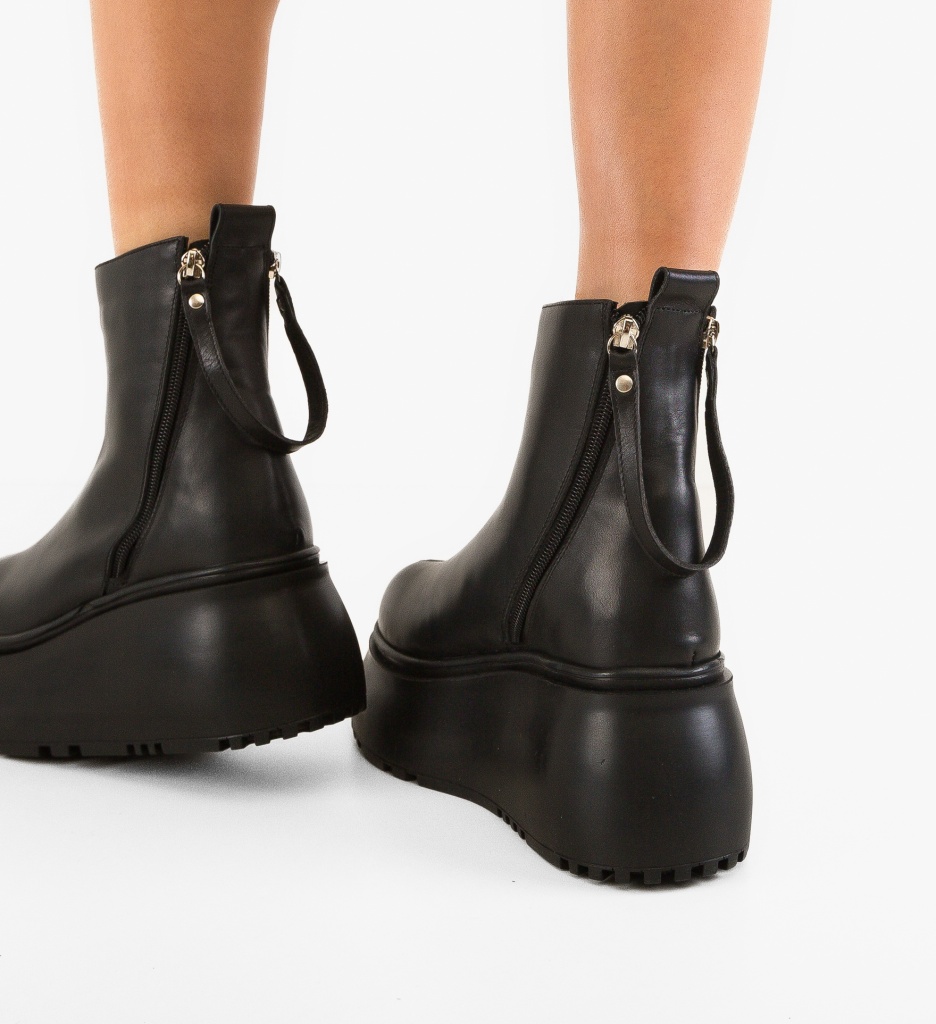 Ghete Dama Nayto Negre | Elegante și Confortabile - imagine 4