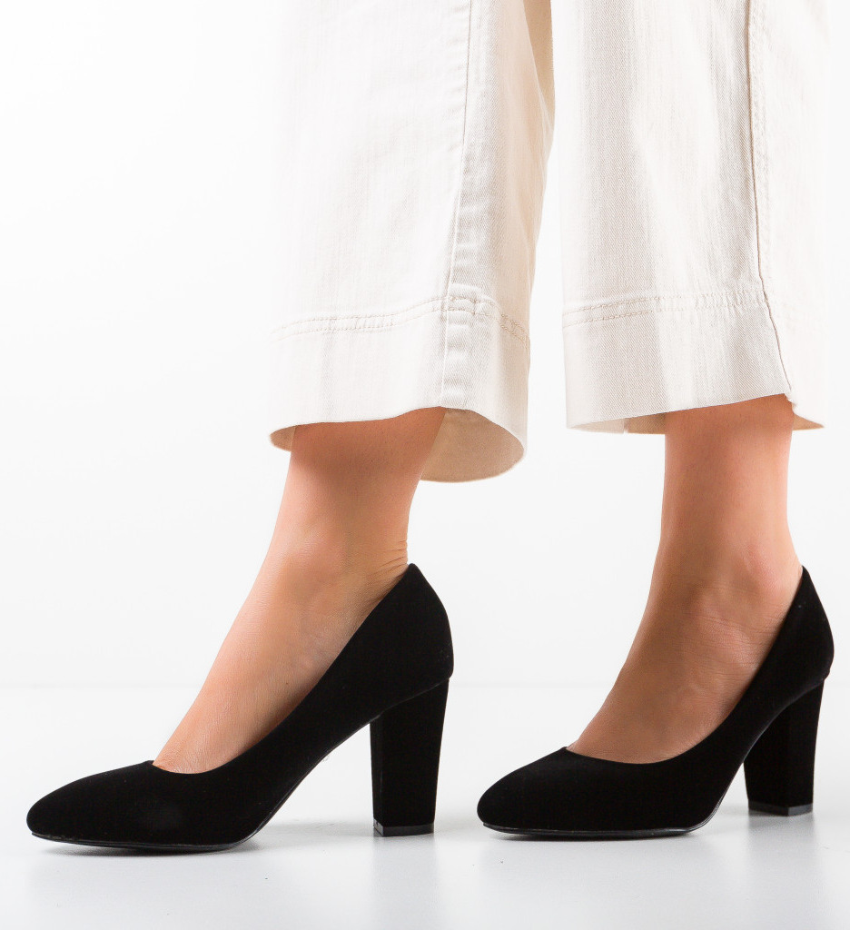 Pantofi Yaba Negri - Eleganță și Stil - imagine 2