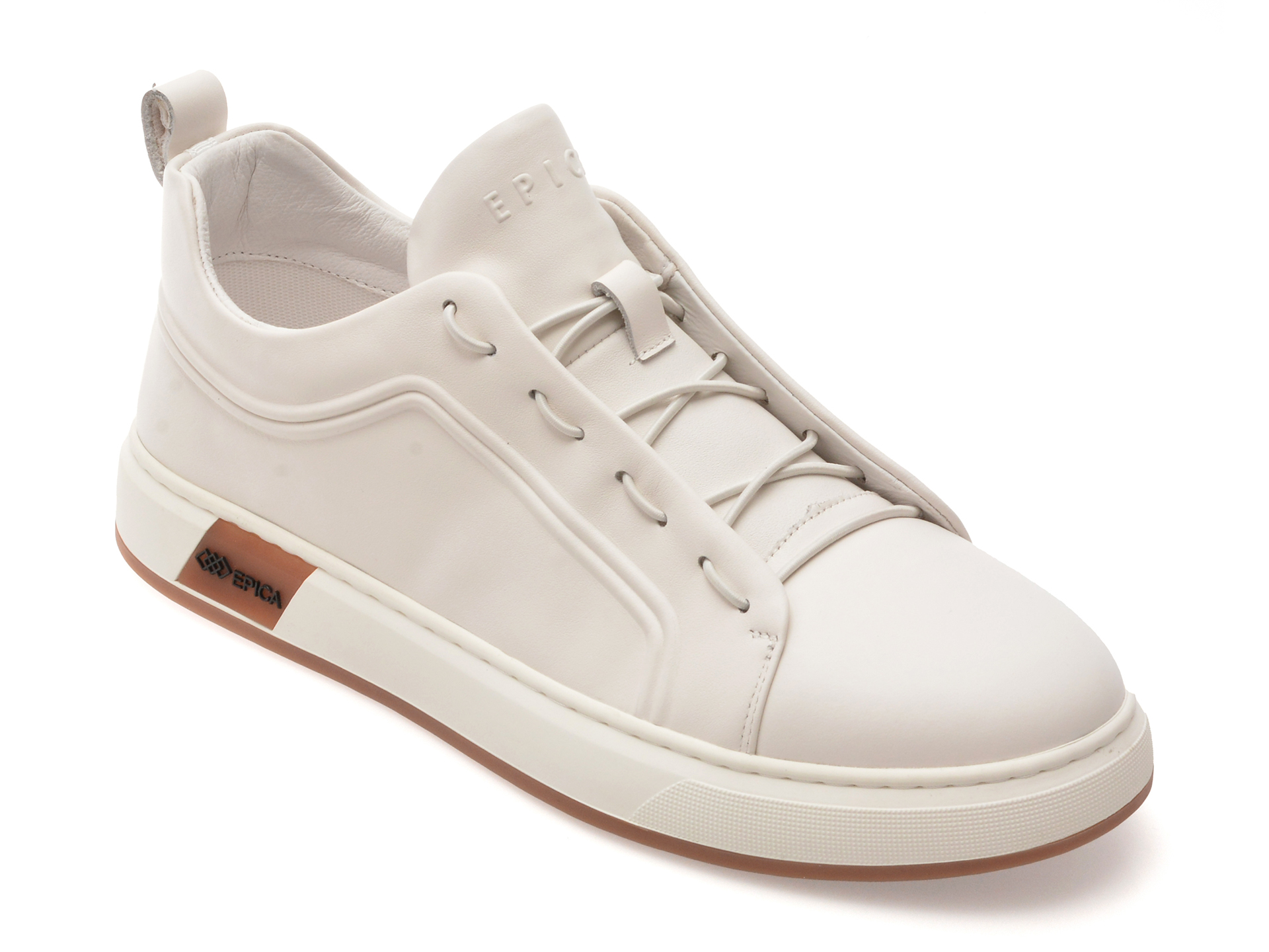 Pantofi Sport Epica Alb Piele Naturală
