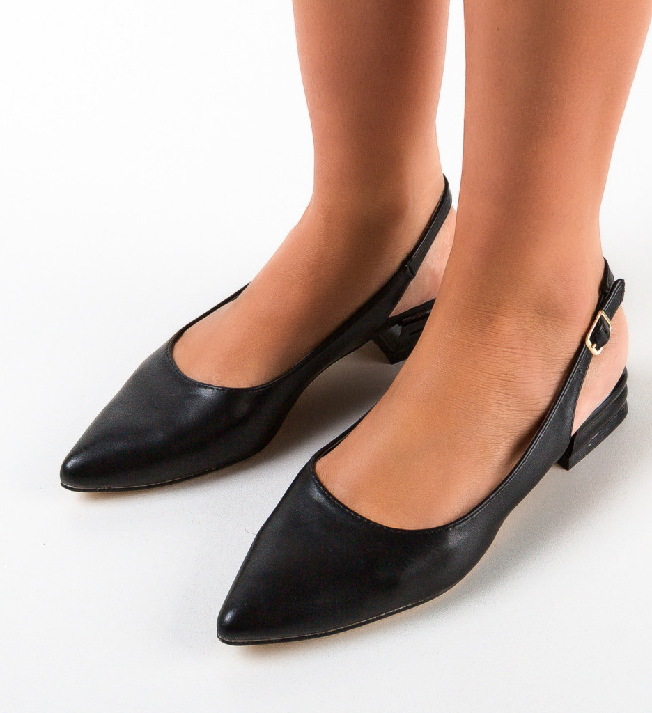 Balerini Negri Dama - Confort și Eleganță Casual - imagine 3