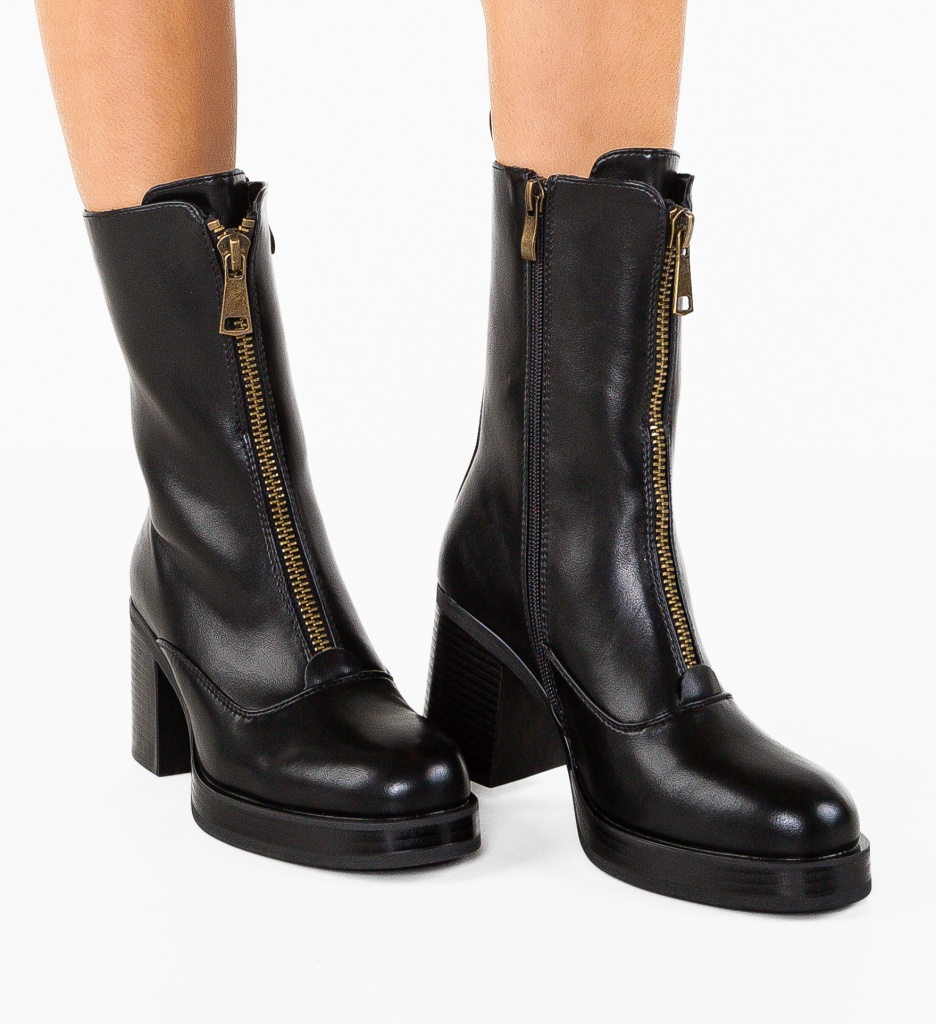Botine Dama Berg Negre | Elegante si Comode