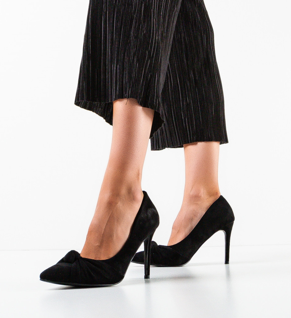 Pantofi Hartley Negri - Eleganță și Stil - imagine 3