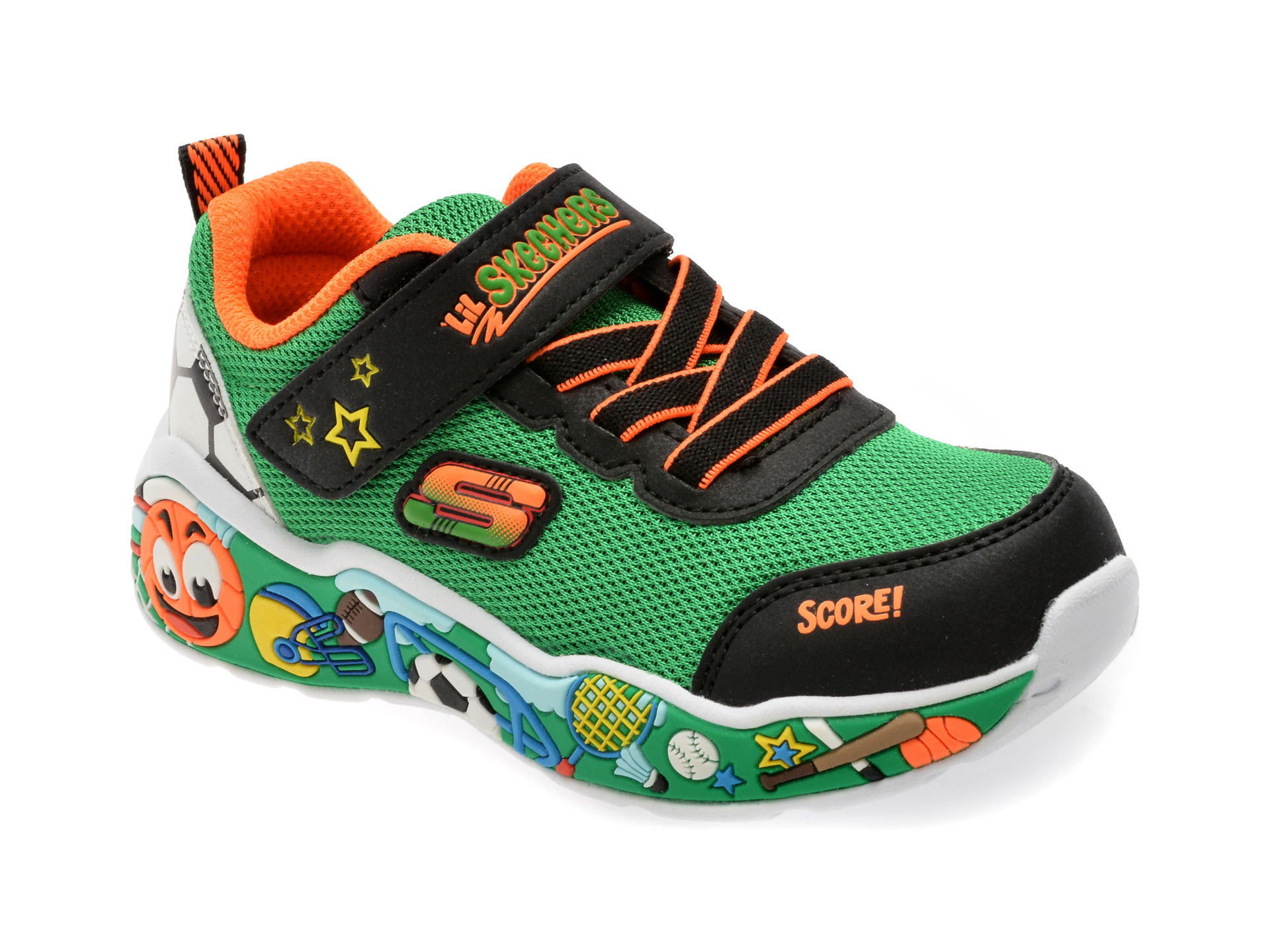 Pantofi Sport Skechers Play Scene cu Velcro