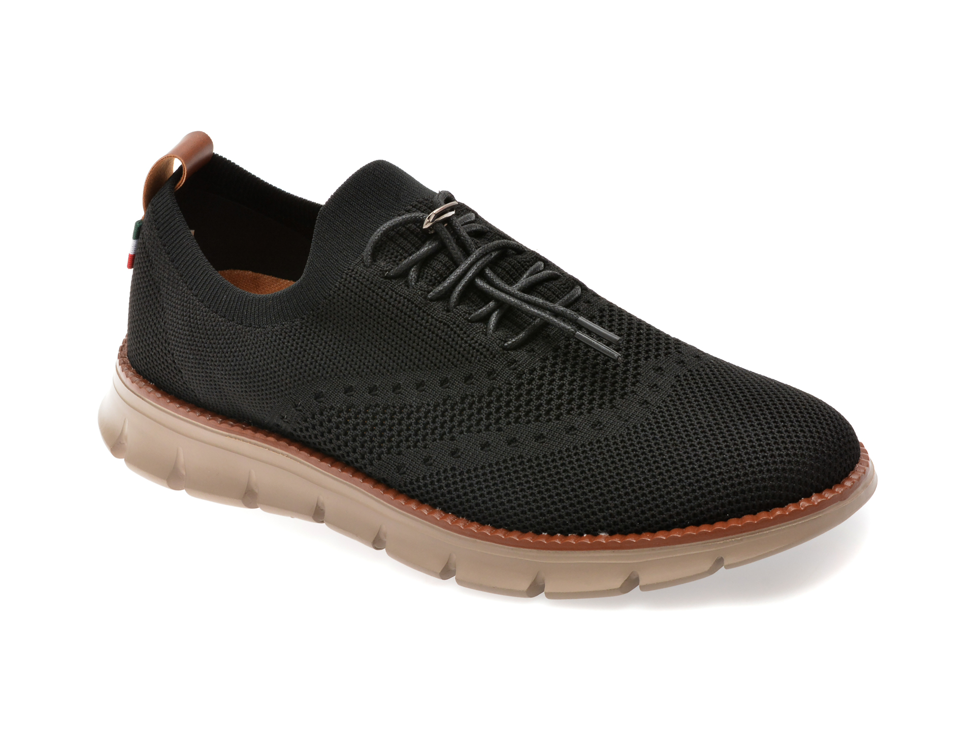 Pantofi GRYXX negri casual slip-on